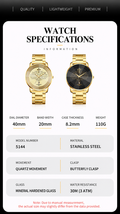 ✝️ A Timeless Symbol of Faith & Strength Luxury Cross Watch Designed for Men Who Walk With Purpose
