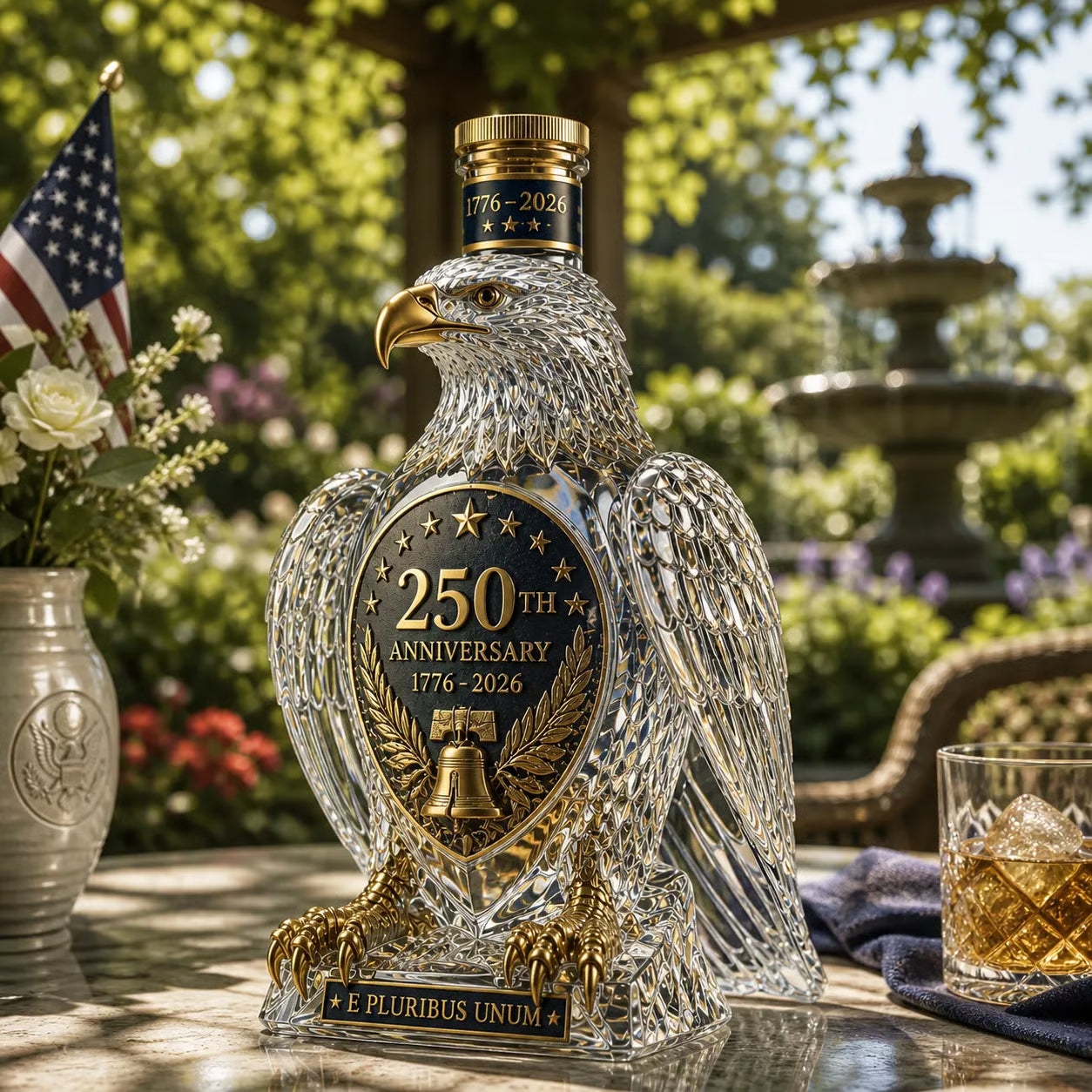 🦅🦅Hawk Whiskey Bottle -250th Anniversary Commemorative Bottle