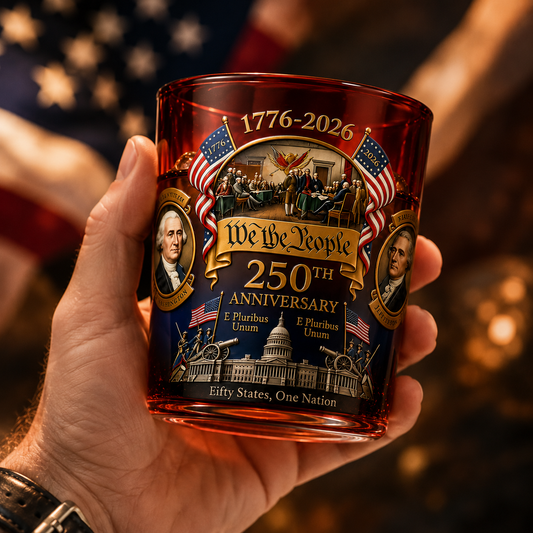 🔥LIMITIERTE AUFLAGE — WE THE PEOPLE 250™ WHISKEYGLAS