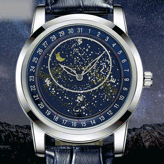 🔥Neuheit-Special: 30 % Rabatt – Herrenuhr, vollautomatisch, mechanisch, mit drehbarem Sternenhimmel-Zifferblatt – wasserdicht & leuchtend