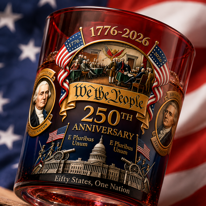 🔥LIMITIERTE AUFLAGE — WE THE PEOPLE 250™ WHISKEYGLAS