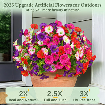 🔥Letzter Tag 60% RABATT🔥UV-beständige künstliche Petunienblumen