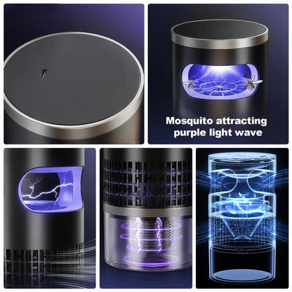 🌙 Save 50% Instantly! 🔥 Silent UV Mosquito Trap — Chemical-Free, Safe for Children & Pets 🦟 Rechargeable or Plug-in Operation — A Summer Essential!