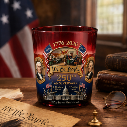 🔥LIMITIERTE AUFLAGE — WE THE PEOPLE 250™ WHISKEYGLAS