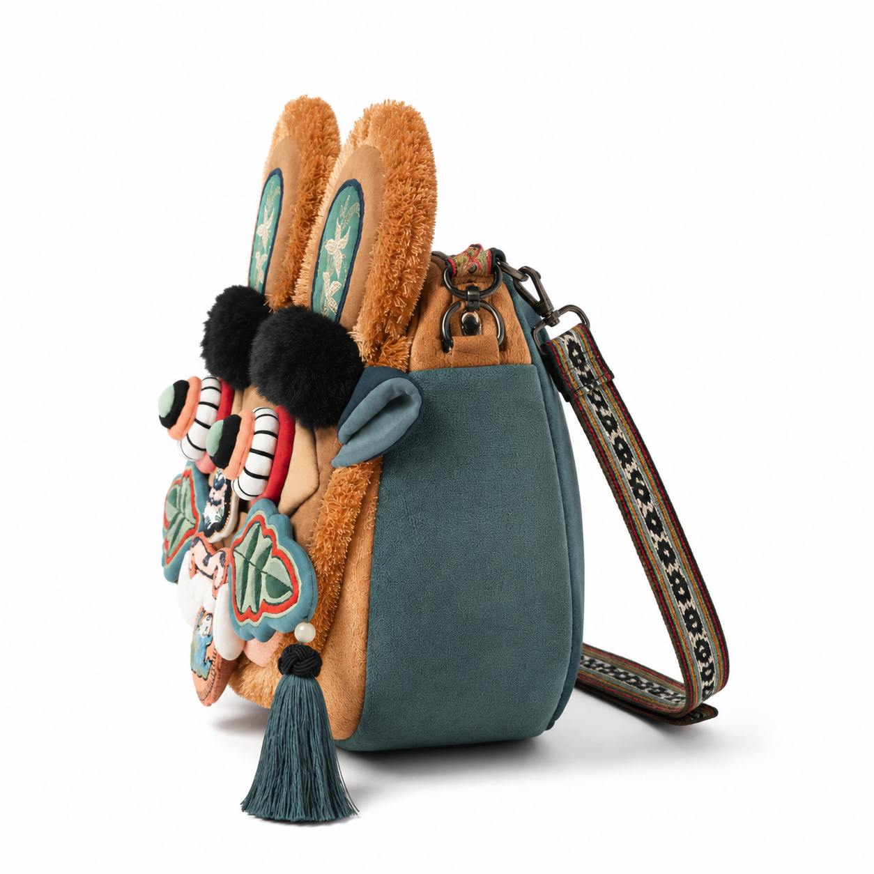 🐯Tiger Embroidered Bag – Chinese Folk Art, Elon Musk’s Son Inspired