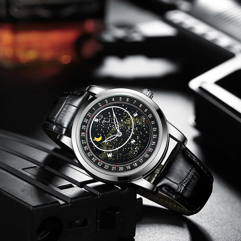 🔥Neuheit-Special: 30 % Rabatt – Herrenuhr, vollautomatisch, mechanisch, mit drehbarem Sternenhimmel-Zifferblatt – wasserdicht & leuchtend