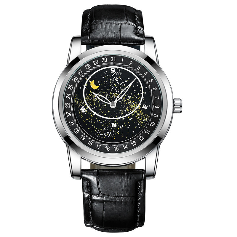 🔥Neuheit-Special: 30 % Rabatt – Herrenuhr, vollautomatisch, mechanisch, mit drehbarem Sternenhimmel-Zifferblatt – wasserdicht & leuchtend