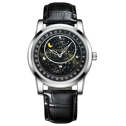 🔥Neuheit-Special: 30 % Rabatt – Herrenuhr, vollautomatisch, mechanisch, mit drehbarem Sternenhimmel-Zifferblatt – wasserdicht & leuchtend