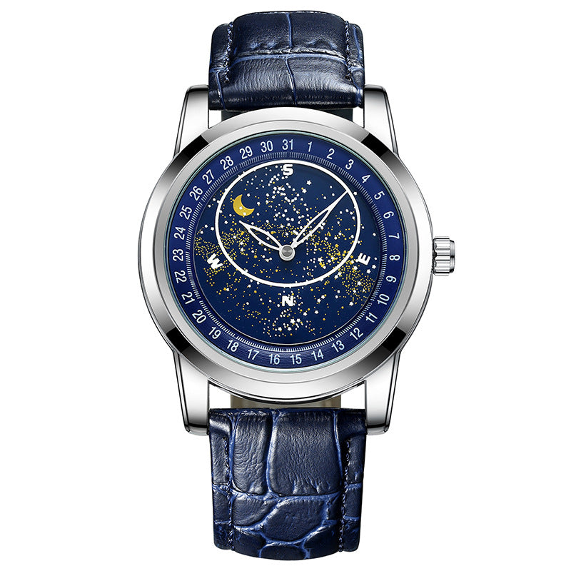 🔥Neuheit-Special: 30 % Rabatt – Herrenuhr, vollautomatisch, mechanisch, mit drehbarem Sternenhimmel-Zifferblatt – wasserdicht & leuchtend