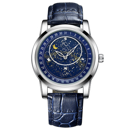 🔥Neuheit-Special: 30 % Rabatt – Herrenuhr, vollautomatisch, mechanisch, mit drehbarem Sternenhimmel-Zifferblatt – wasserdicht & leuchtend