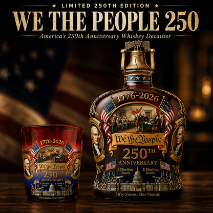 🔥LIMITIERTE AUFLAGE — WE THE PEOPLE 250™ WHISKEYGLAS